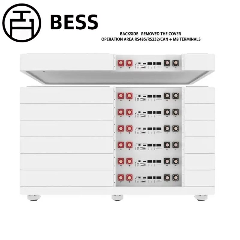 BESS-BYD 100KWh 85KWh 70KWh Lifepo4 Batería solar residencial Sistema Montaje en rack